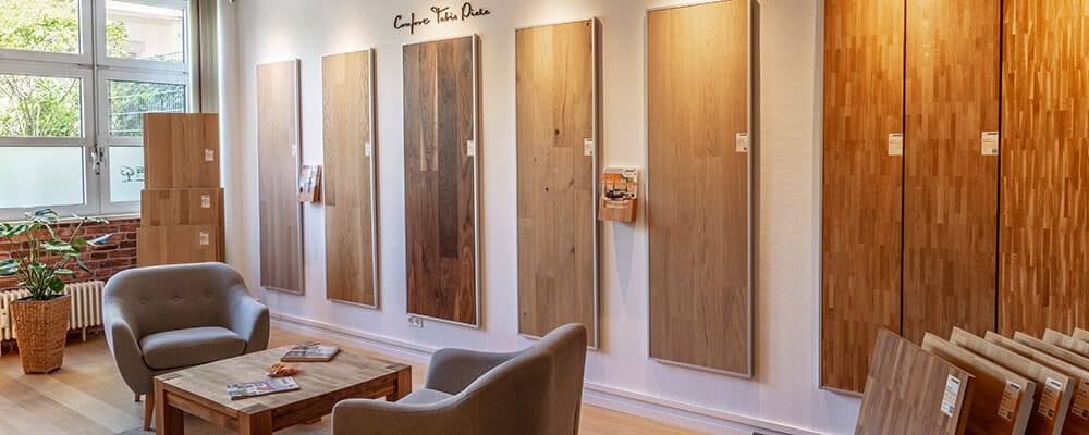 Showroom Bembé Parkett Berlin Wilmersdorf